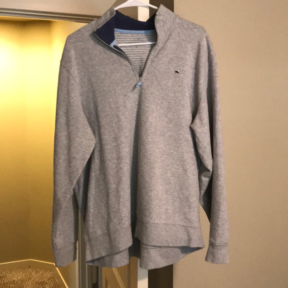 Vineyard Vines quarter zip sweater